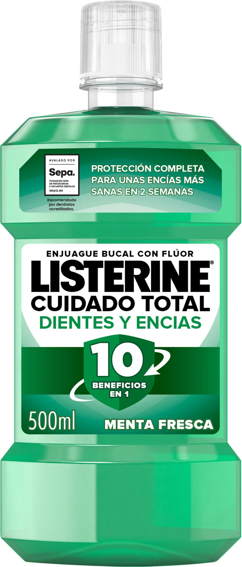 Enjuague bucal dientes y encias Listerine 500ml
