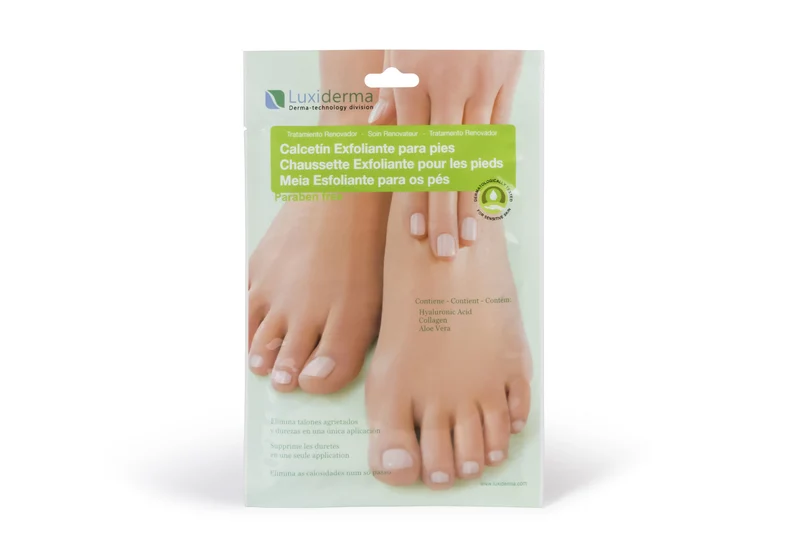 Calcetines exfoliantes Luxiderma 2u