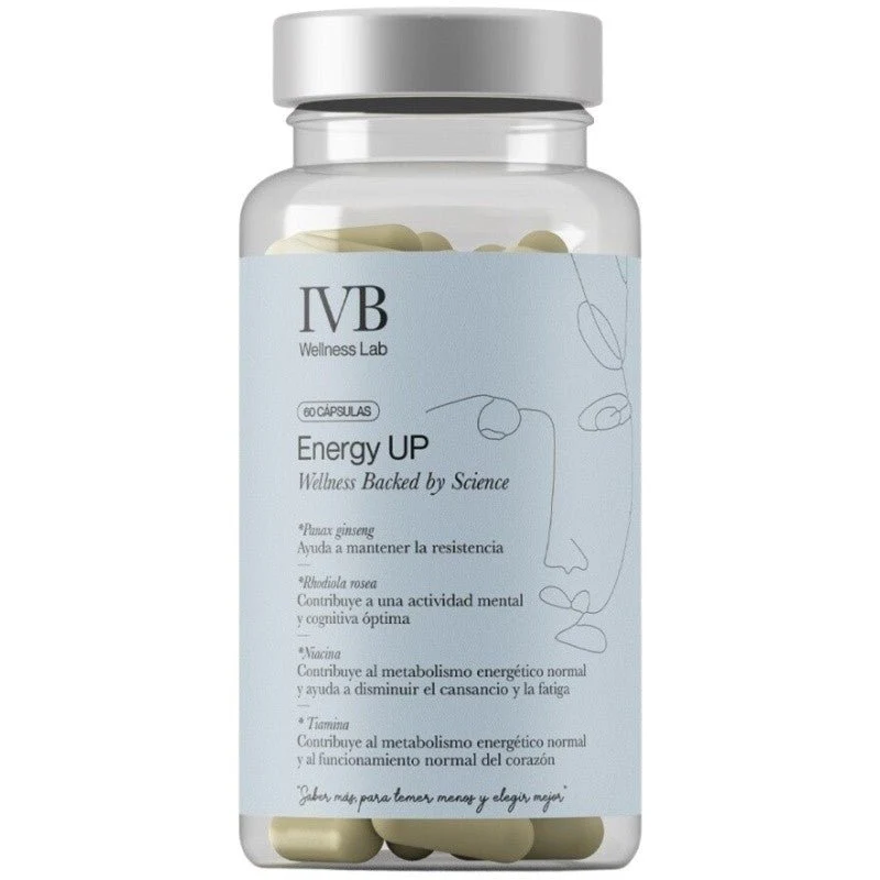 IVB Energy Up Energía y Adaptógenos 60 cápsulas