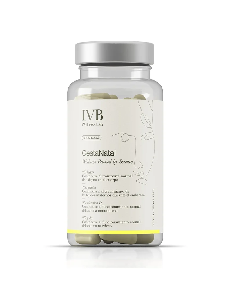 IVB Gestanatal Complemento Multivitamínico para Embarazo 60 cápsulas