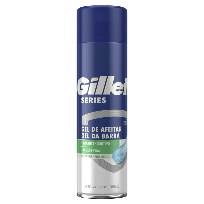 Gel de afeitar piel sensible Gillette series 200ml