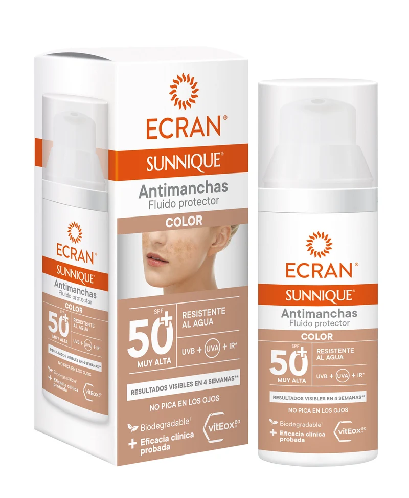 Protector solar antimanchas color f50 Ecran 50ml