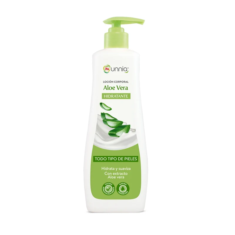 Loción corporal dosifica aloe vera Ifa unnia 590ml
