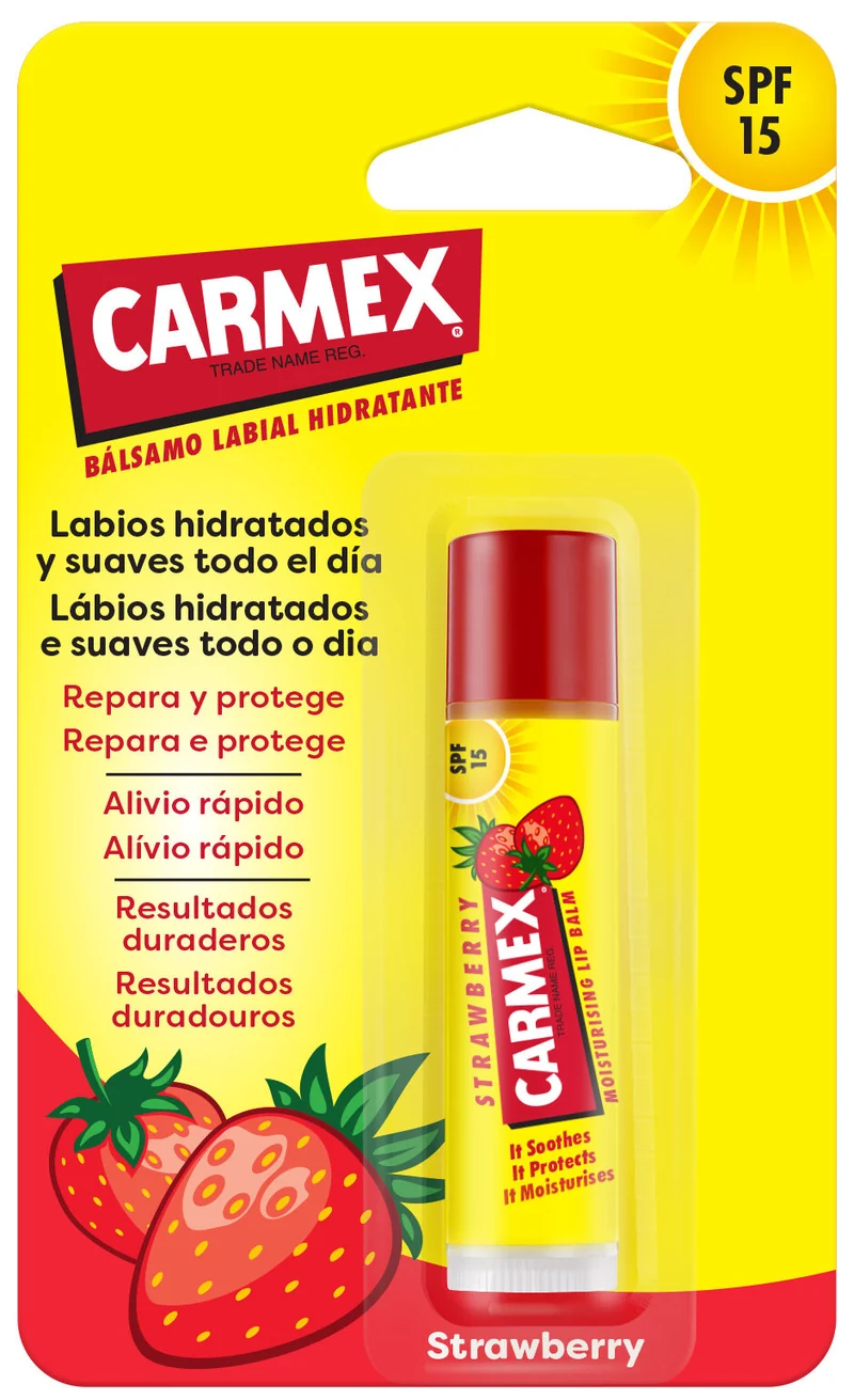 Bálsamo labial fresa Carmex 4.5g