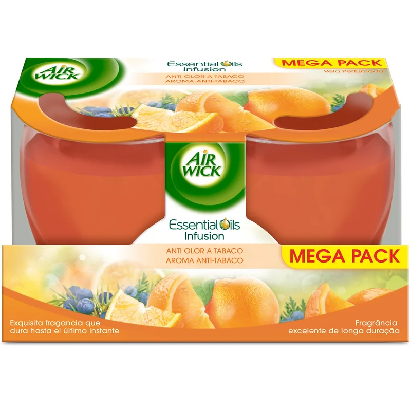 Vela duplo antitabaco Air wick 2u