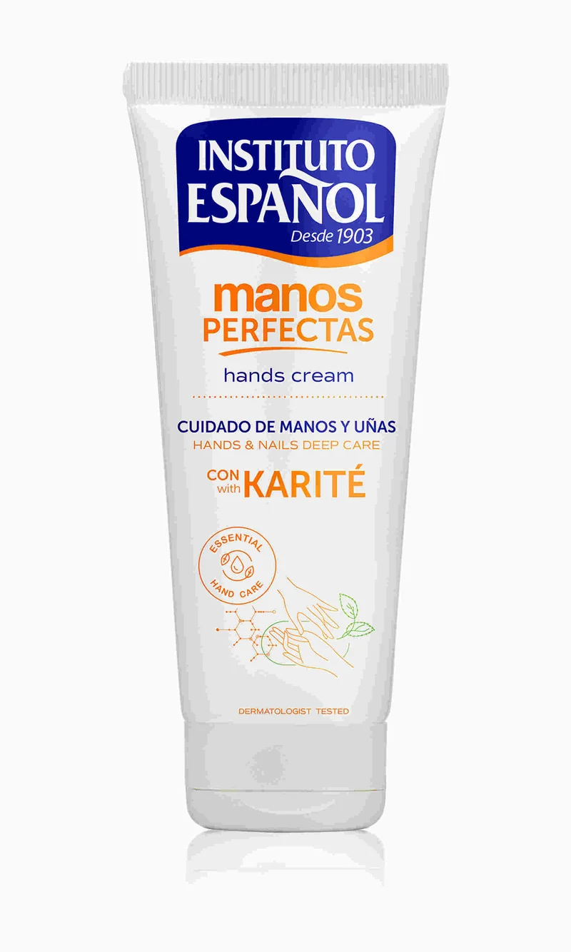 Crema manos tubo karite Instituto Español 75ml