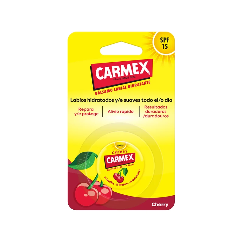 Bálsamo labial cereza Carmex 7.5g