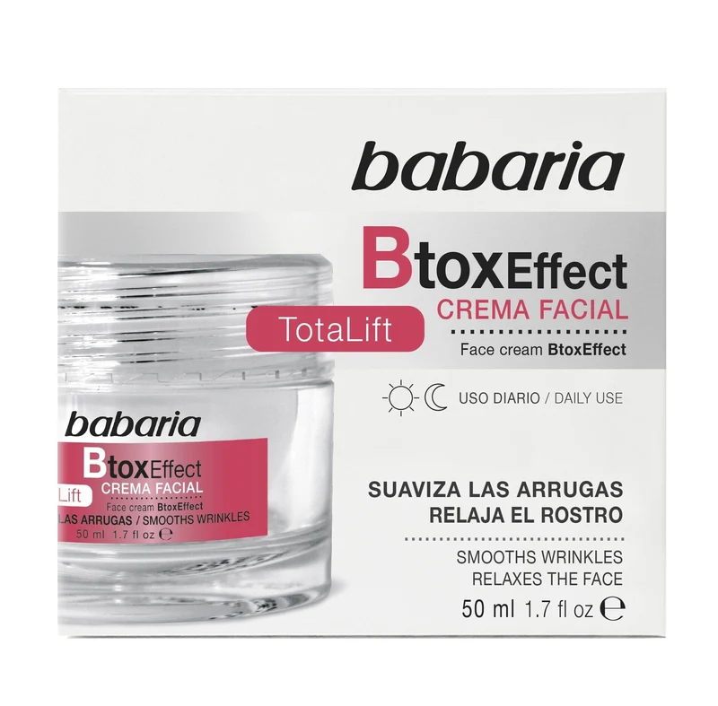 Crema facial botox Babaria 50ml
