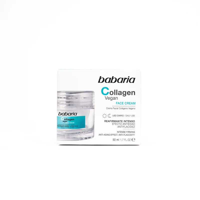 Crema facial collagen vegan Babaria 50ml