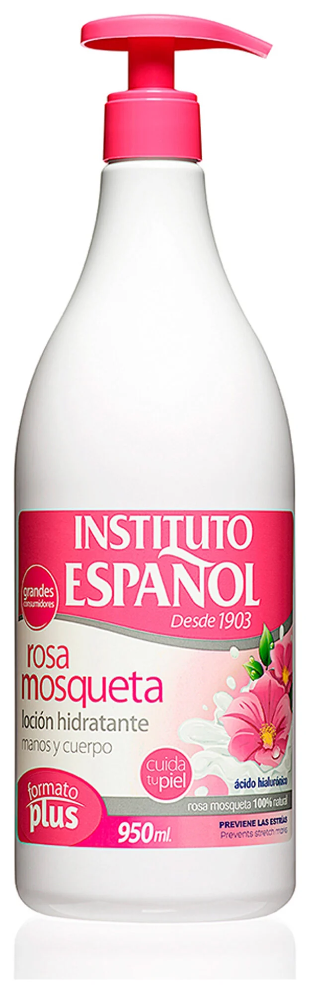 Loción rosa mosqueta Instituto Español 950ml