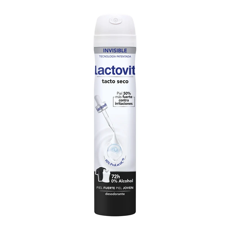 Desodorante spray invisible Lactovit 200ml