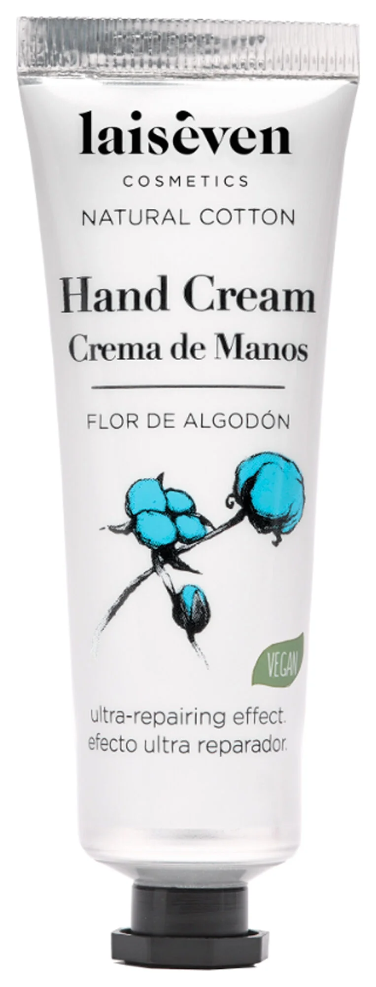 Crema de manos flor de algodon Laiseven 30ml
