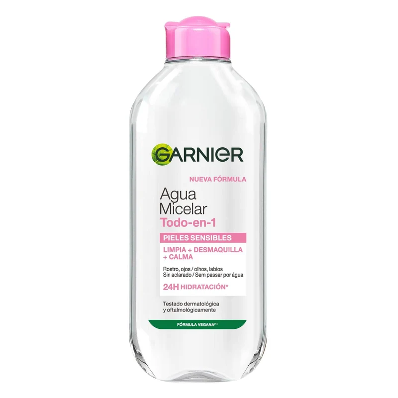 Agua micelar desmaquillante Garnier 400ml