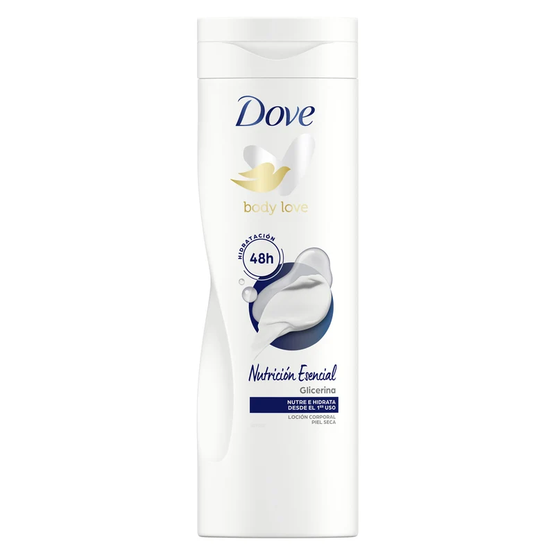 Loción corporal nutritiva Dove 400ml