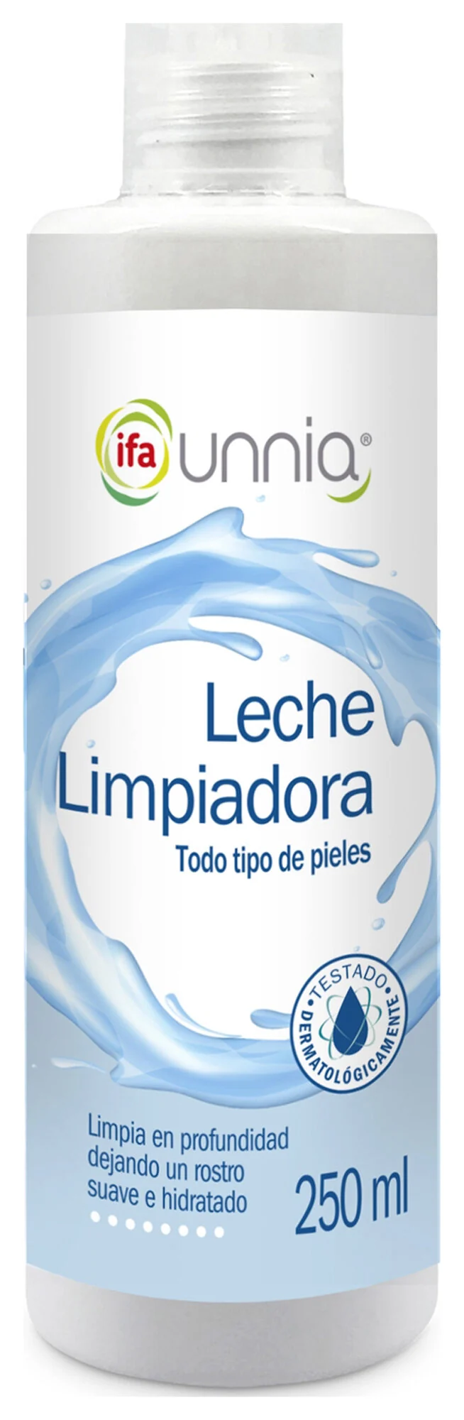 Leche limpiadora desmaquillante Ifa unnia 250ml