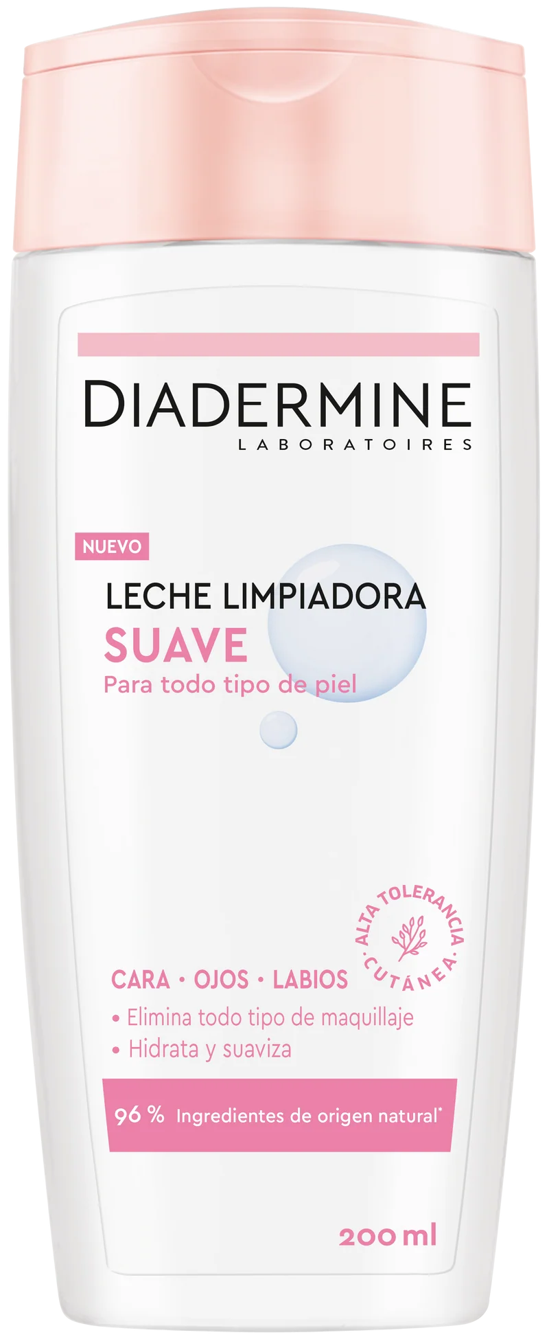 Leche limpiadora suave Diadermine 200ml