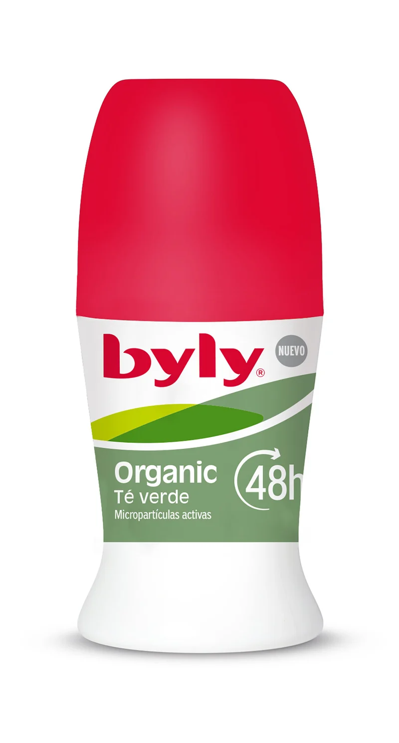 Desodorante roll on organic menta/té Byly 50ml