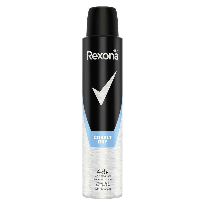 Desodorante spray hombre cobalt antitranspi 48h Rexona motion sense 200ml