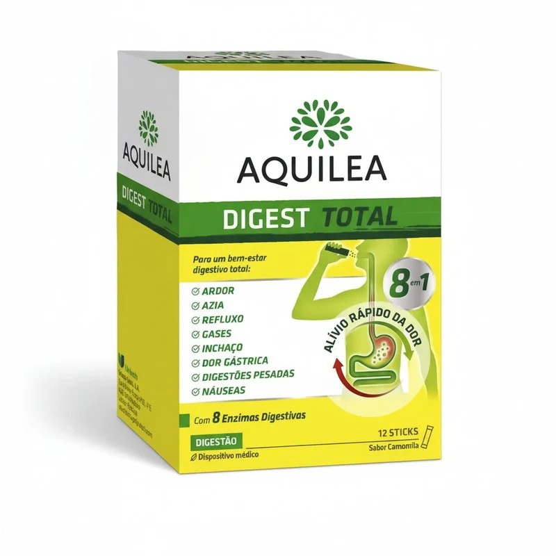 Aquilea Digest Total Suplemento Digestivo 12 Sticks