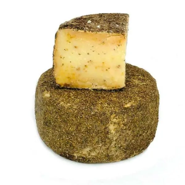 Queso de Cabra Semicurado al Romero Cuña 250g aprox