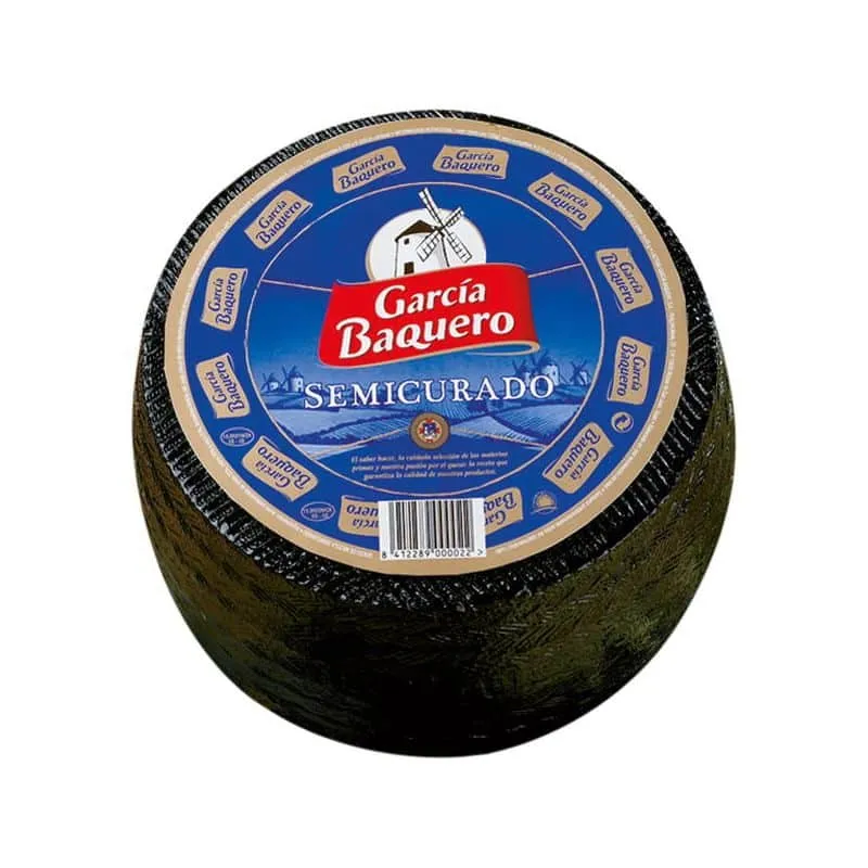 Queso Manchego Semicurado García Baquero Cuña 250g aprox