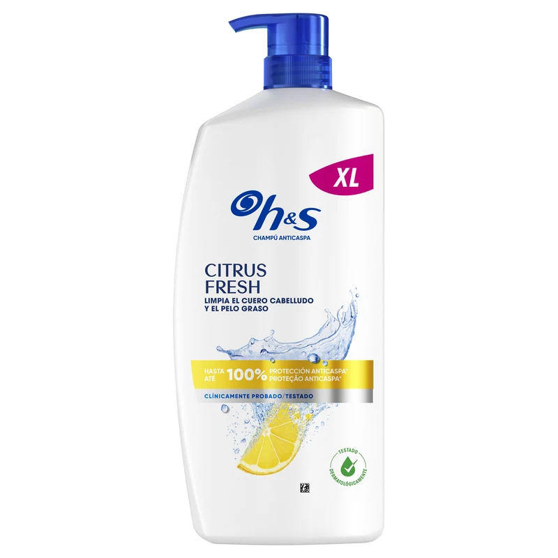 Champú anticaspa clasico citrus H&S 800ml