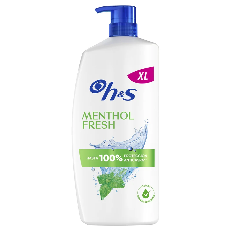 Champú menthol H&S 800ml