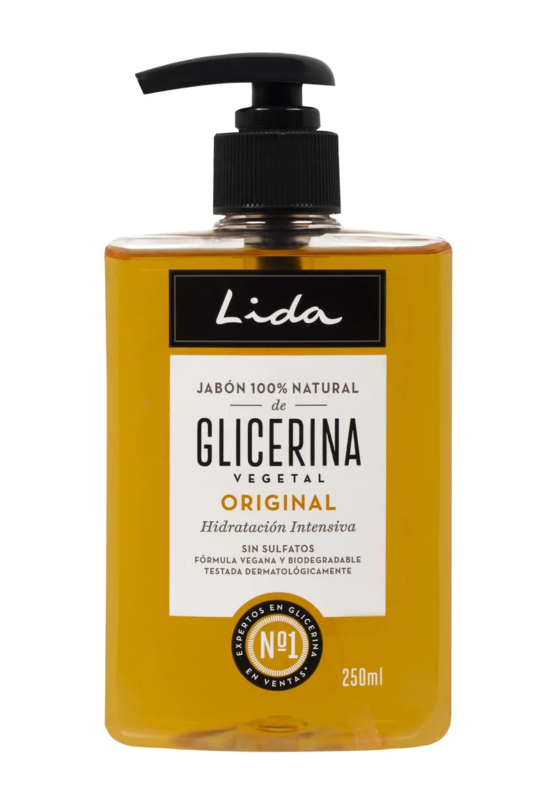 Jabón manos glicerina Lida 250ml