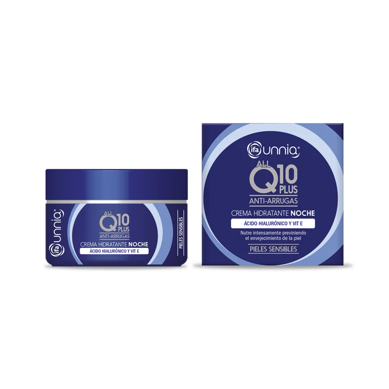Crema antiarruga noche q10 Ifa unnia 50ml