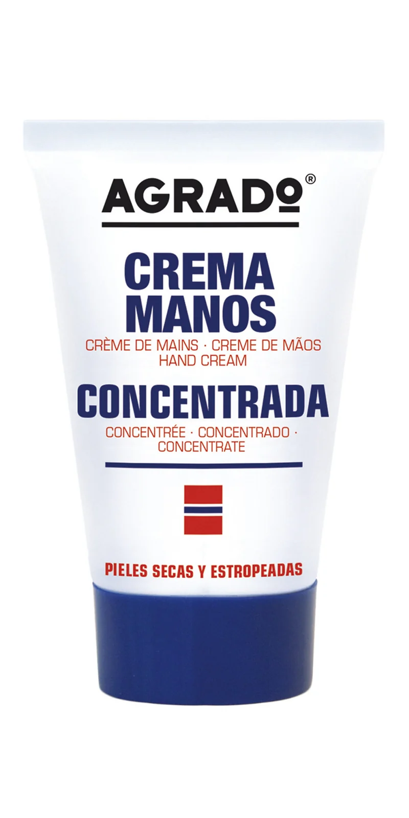 Crema manos tubo concentrada Agrado 50ml