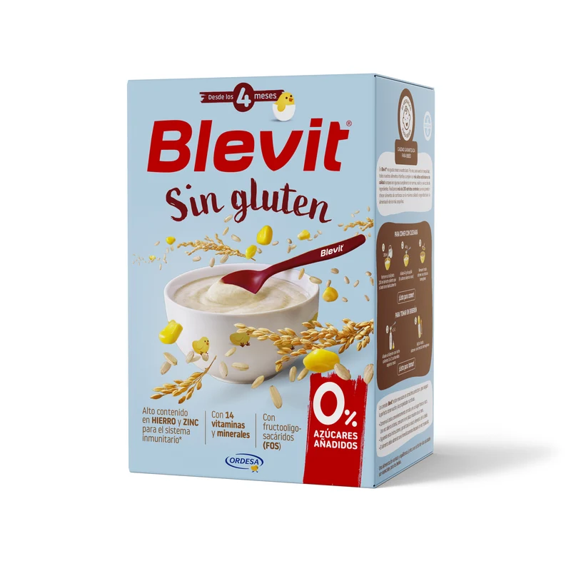 Blevit Plus Sin Gluten Papilla Infantil 500 g