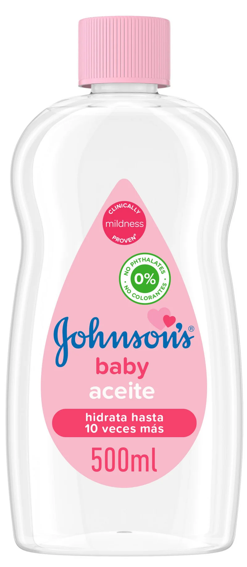 Aceite corporal baby Johnson's 500ml