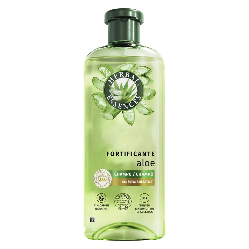 Champú fortificante aloe Herbal 350ml
