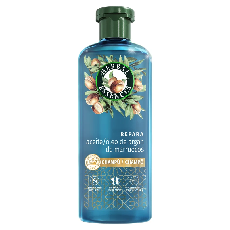 Champú aceite/oleo de argan Herbal 350ml