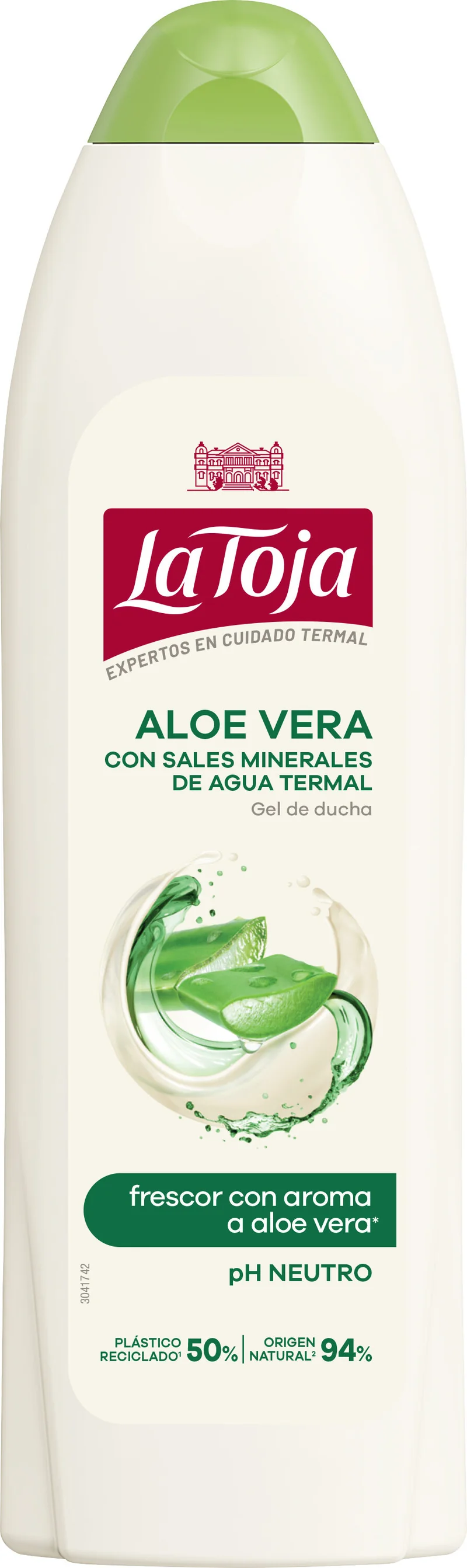 Gel de baño aloe vera La toja 600ml