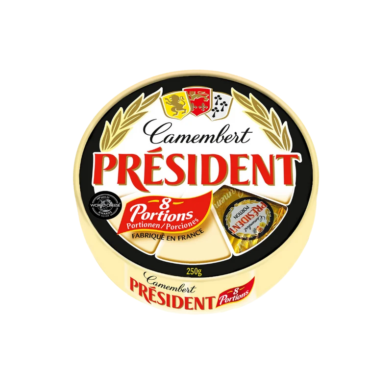 Camembert Président 8 porciones