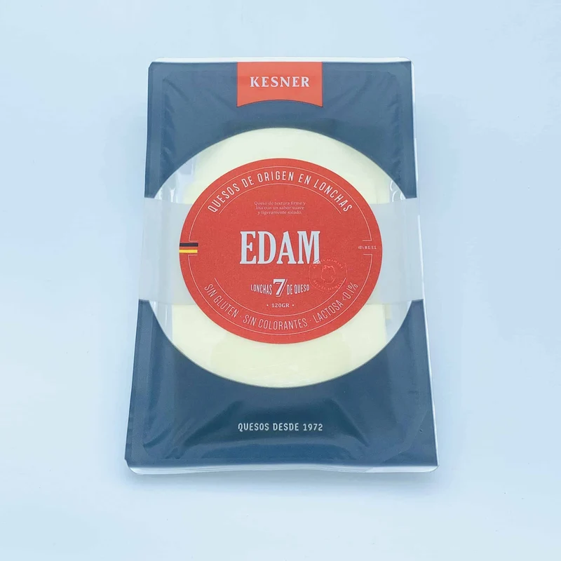 Queso Edam en Lonchas Kesner