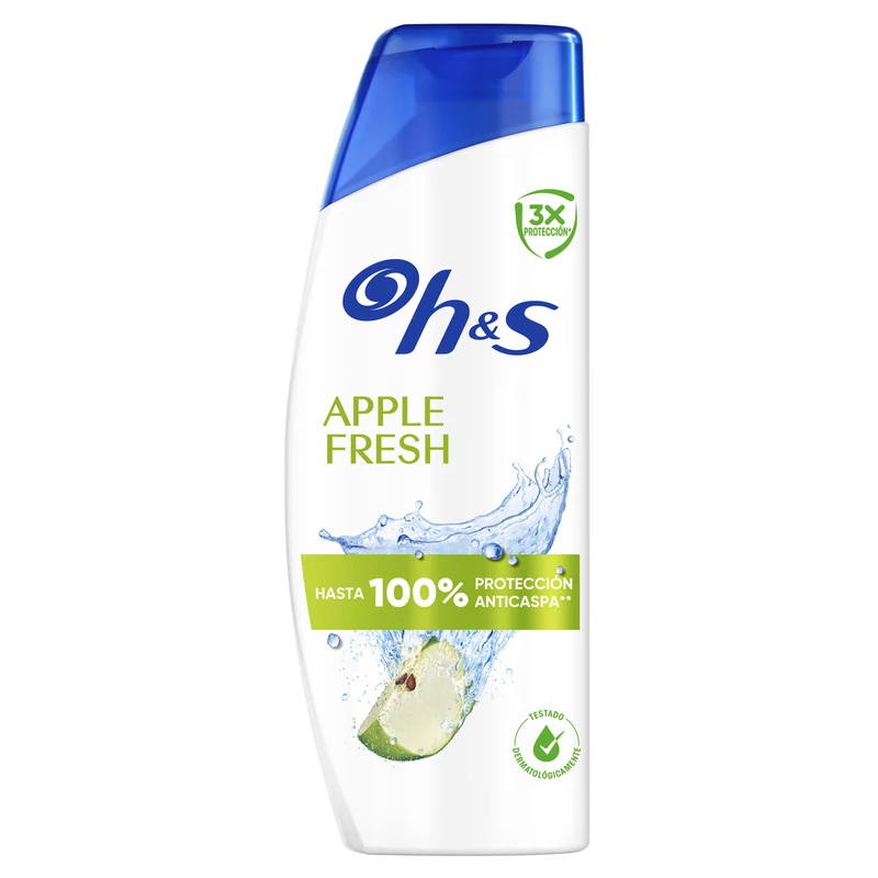 Champú anticaspa apple fresh H&S 330ml