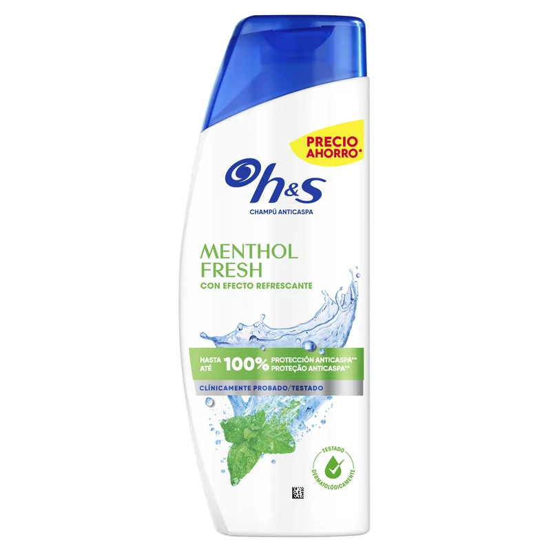 Champú anticaspa menthol H&S 300+30ml