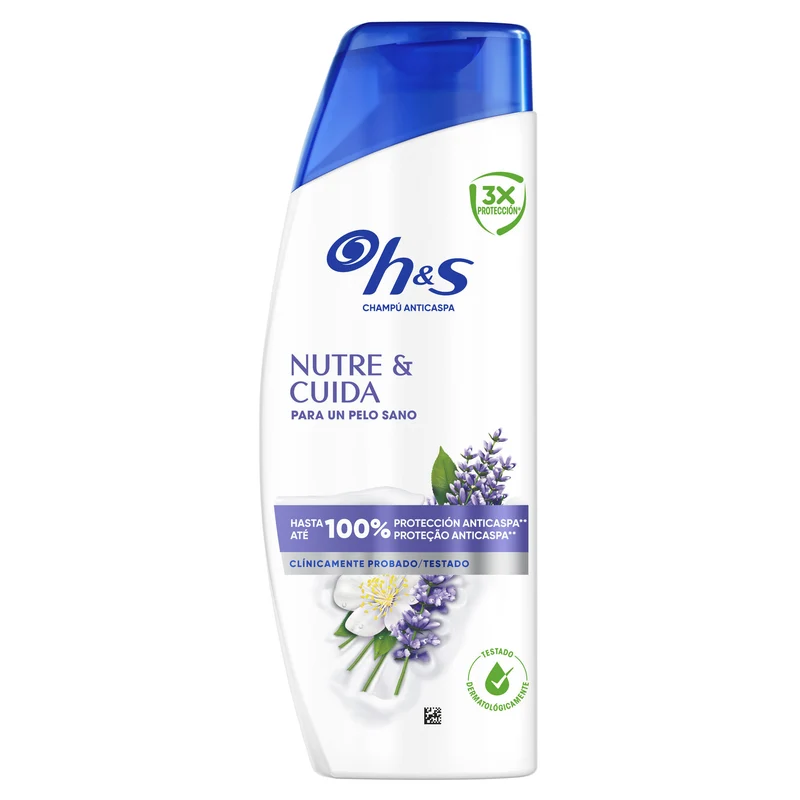 Champú anticaspa nutre/cuida H&S 330ml