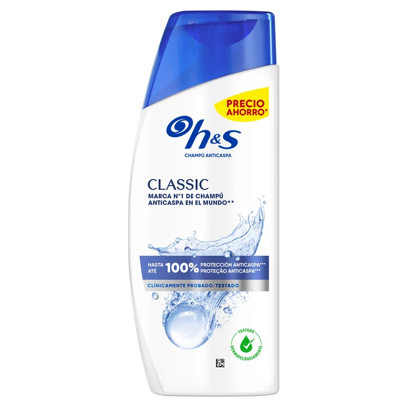 Champú anticaspa clasico H&S 300+30ml