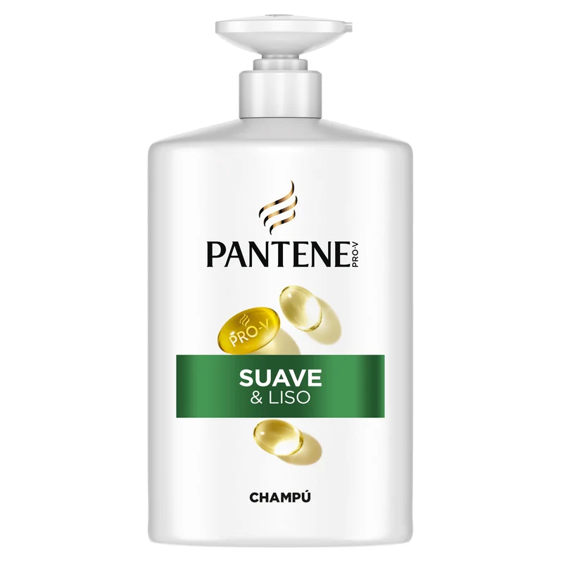 Champú suave y liso Pantene 1000ml