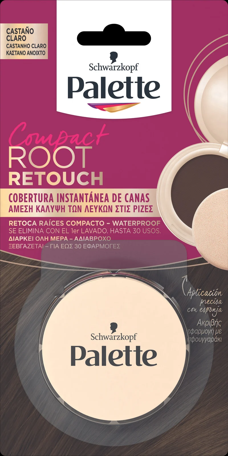 Retoca raíz castaño claro Palette