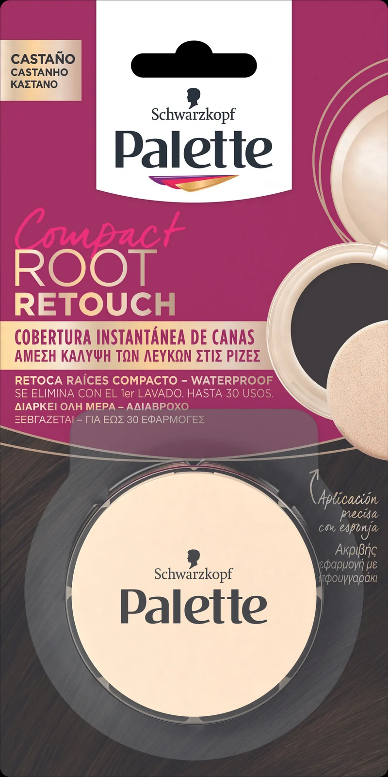 Retoca raíz castaño Palette
