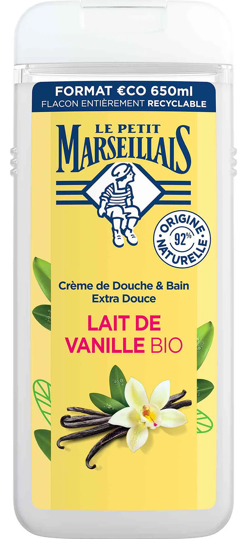 Gel ducha vainilla Le Petit Marsellais 650ml