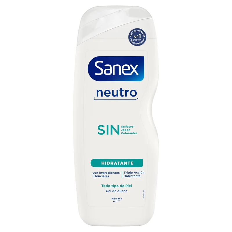 Gel ducha neutro sin Sanex 600ml
