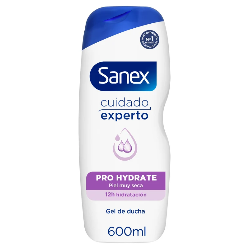 Gel baño pro hydrate Sanex 600ml
