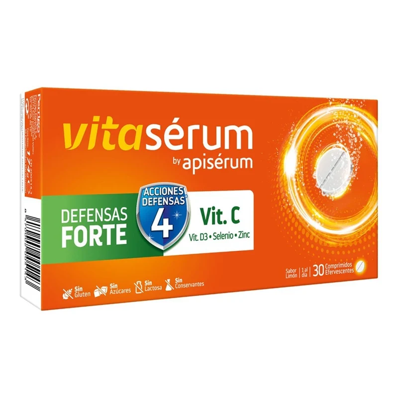 Apisérum Vitasérum Defensas Forte 30 Comprimidos