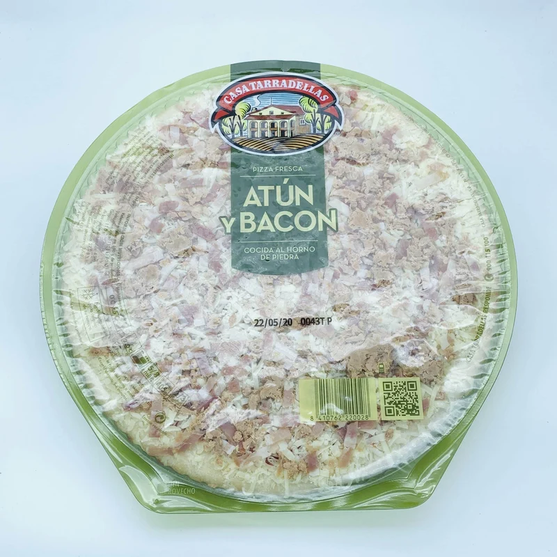 Pizza Fresca de Atún y Bacon Casa Tarradellas