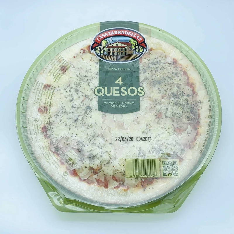 Pizza Fresca 4 Quesos Casa Tarradellas